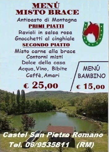 Menu misto brace