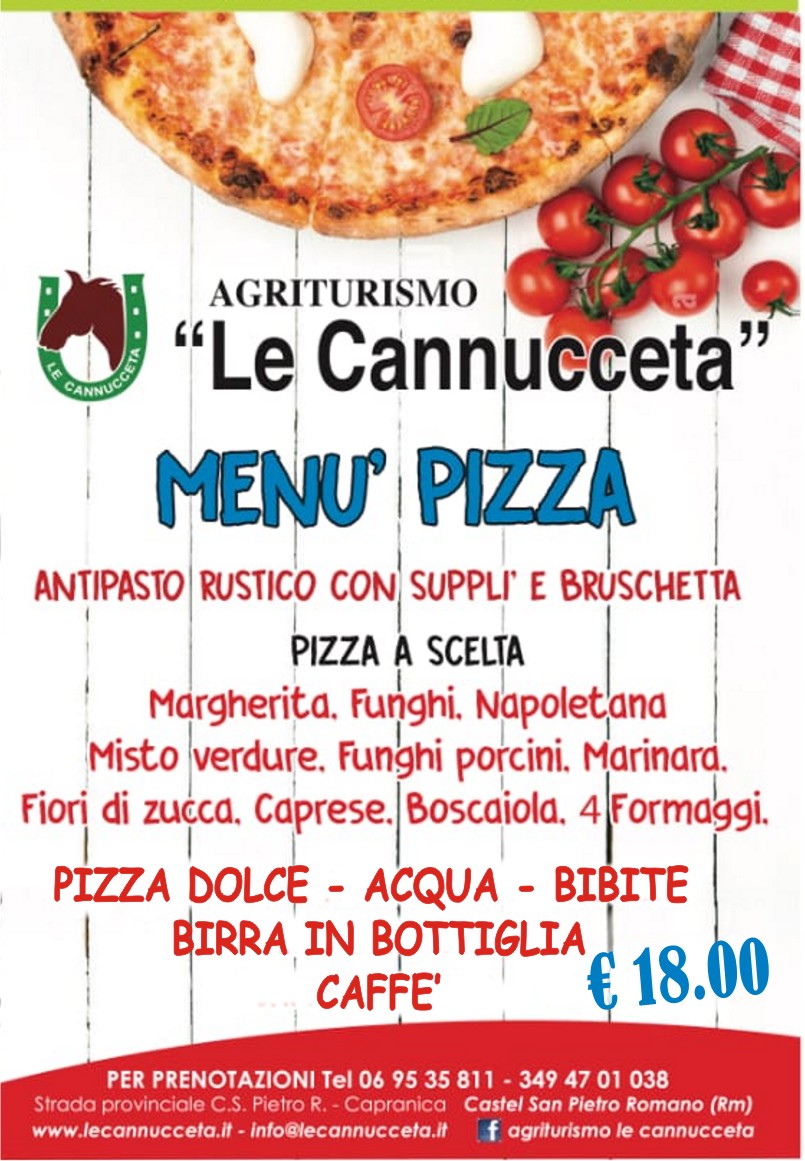 menù pizza2025