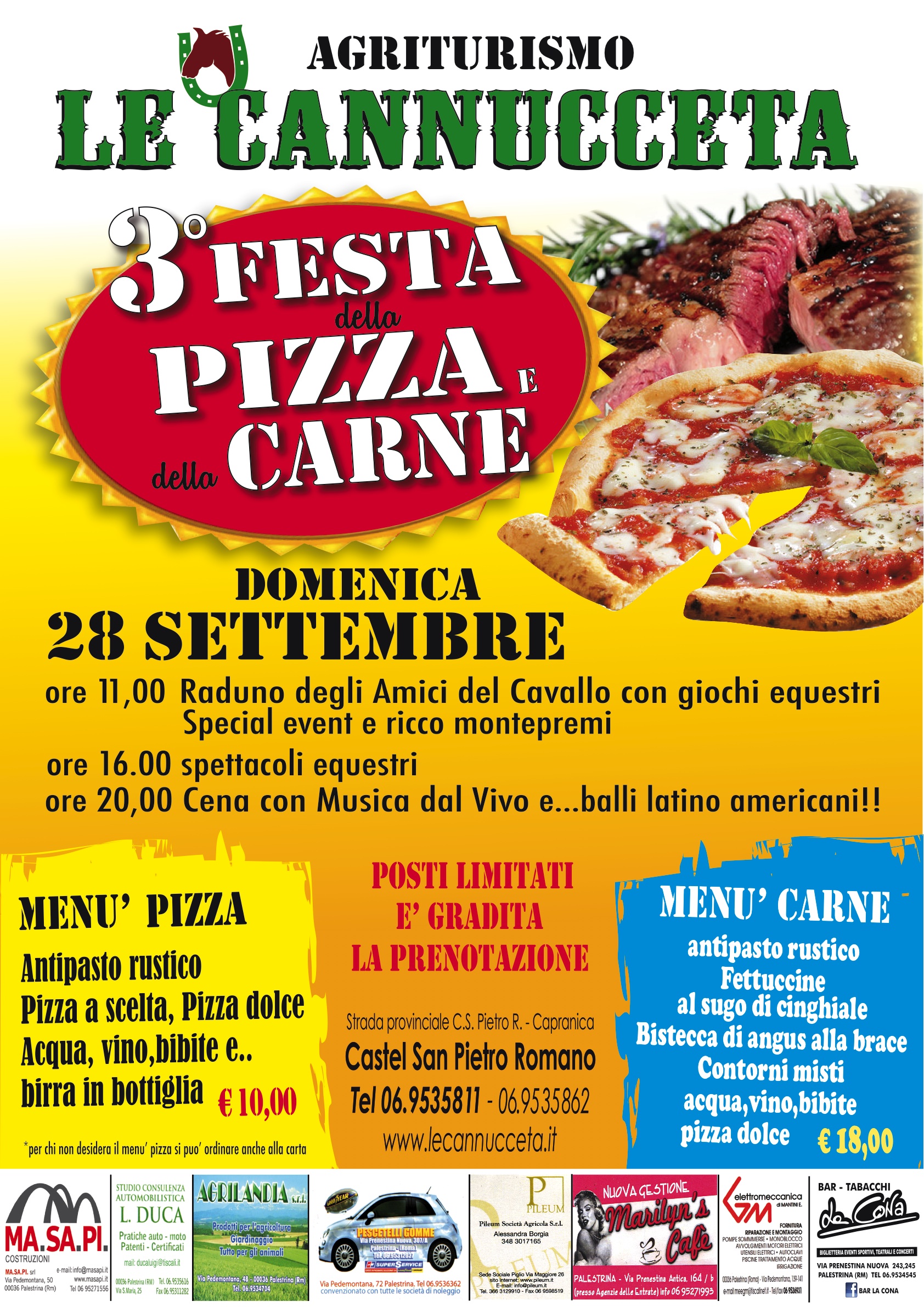 festa della pizza e della carne