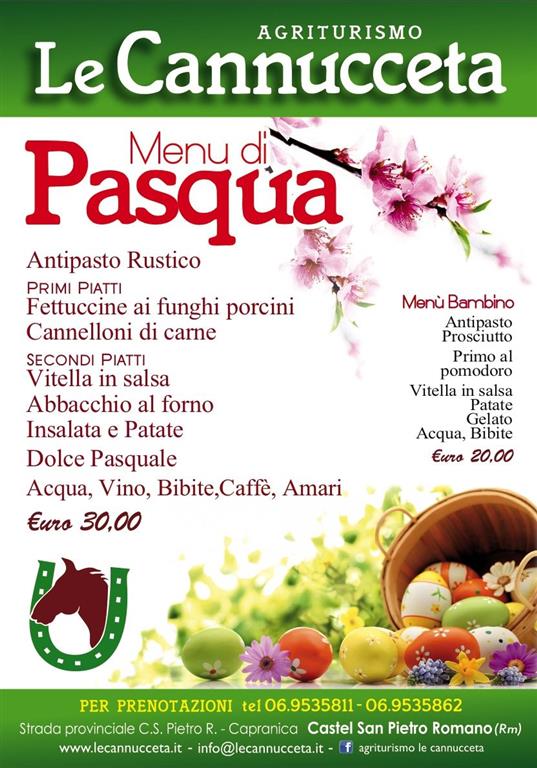 Pasqua 2014 a Le Cannucceta